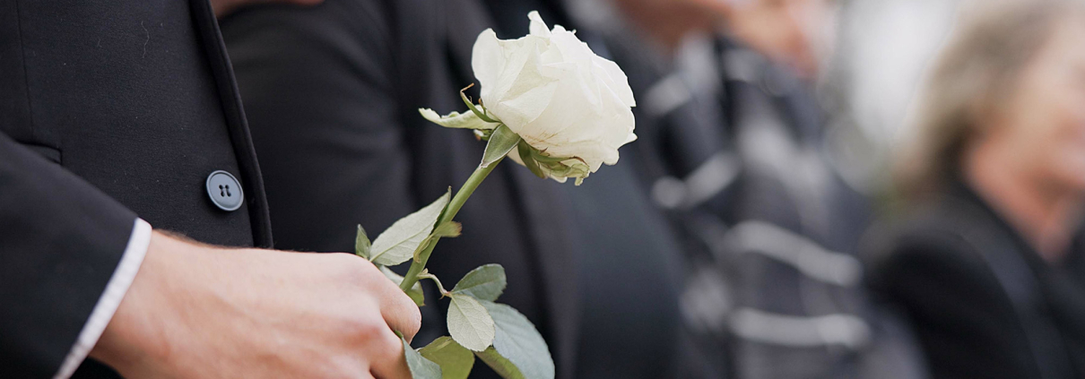 Trauerfeier mit Familienkreis