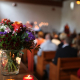 Gottesdienst in einer Kirche